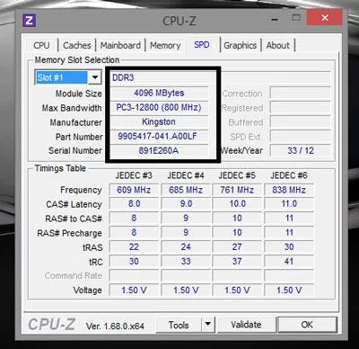 informatii memorie